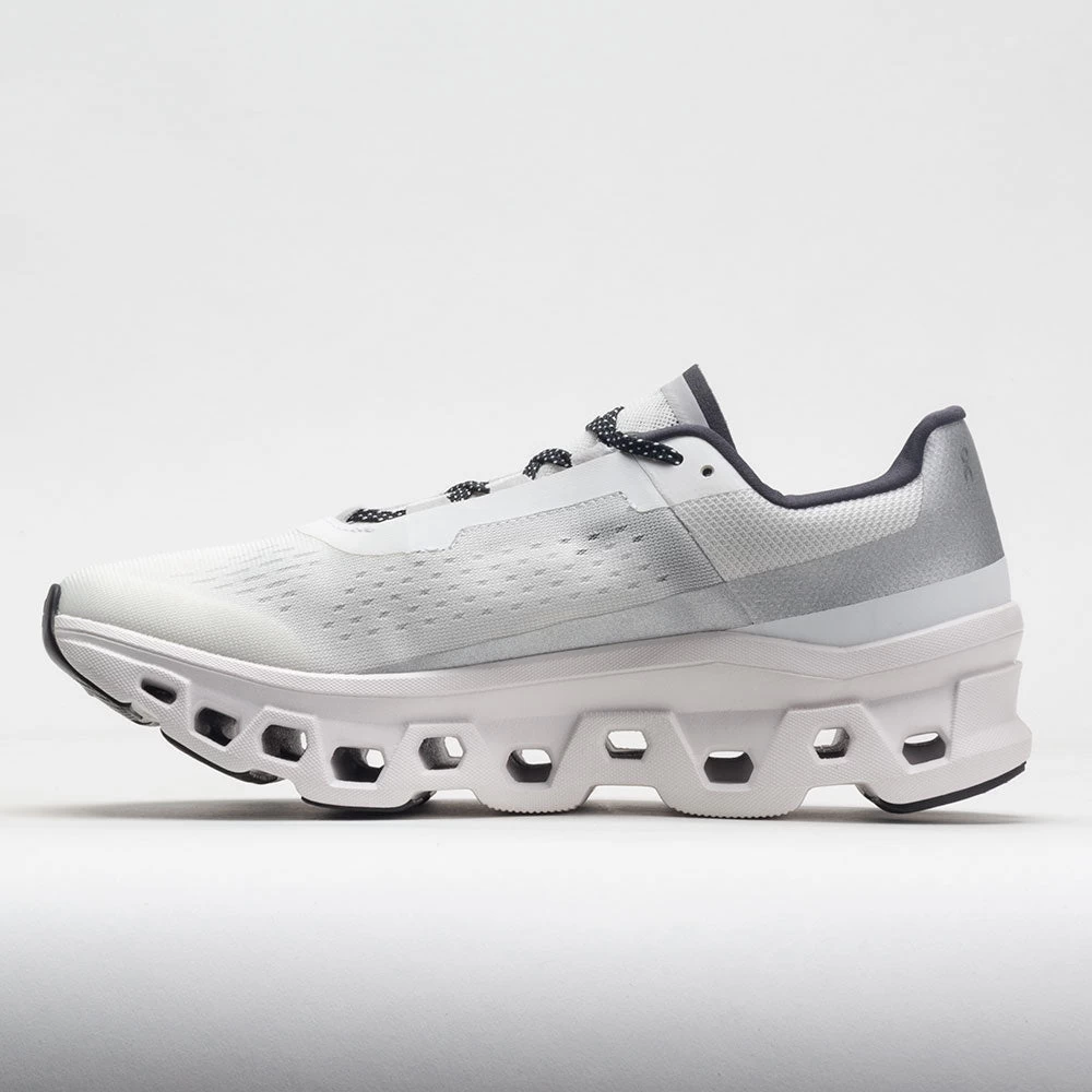 On Running On Cloudmonster Men's Undyed White/White 2 On Running On Cloudmonster Men's Undyed White/White - Image 2