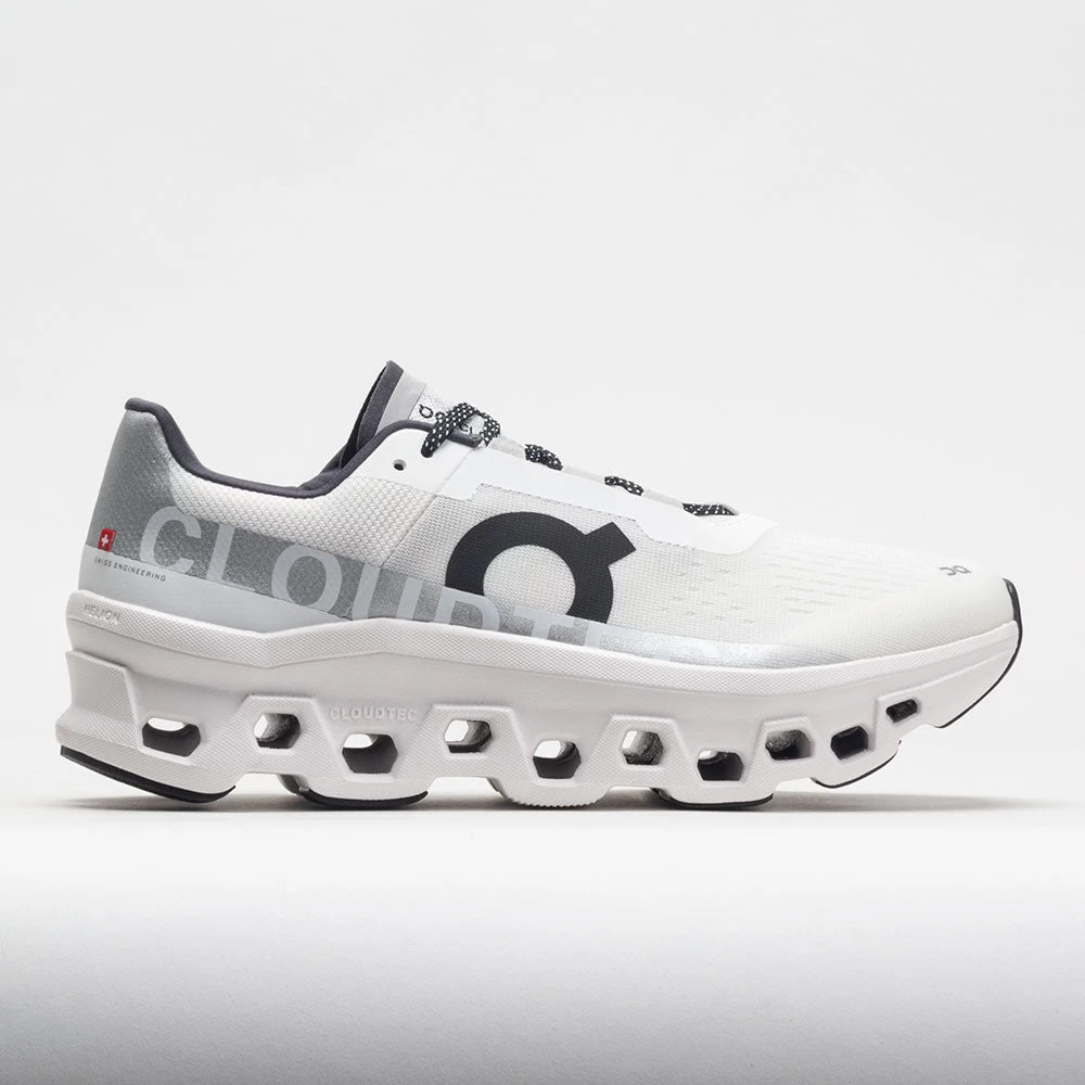 On Running On Cloudmonster Men's Undyed White/White 1 On Running On Cloudmonster Men's Undyed White/White