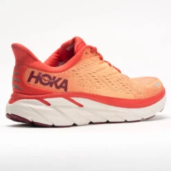 Hoka One One Clifton 8 Men's Fiesta/Blazing Orange -Shoes Fashion 046770 6