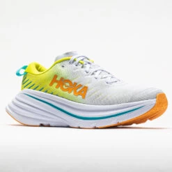 Hoka One One Bondi X Men's White/Evening Primrose -Shoes Fashion 046870 5