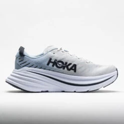 HOKA Bondi X Men's Blanc De Blanc/Blue Fog