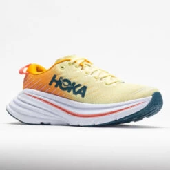 HOKA Bondi X Men's Yellow Pear/Radiant Yellow 10 HOKA Bondi X Men's Yellow Pear/Radiant Yellow -Shoes Fashion 047662 5