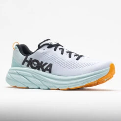 HOKA Rincon 3 Men's White/Blue Glass -Shoes Fashion 047672 5