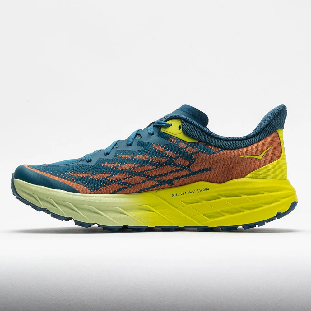 HOKA Speedgoat 5 Men's Blue Coral/Evening Primrose 2 HOKA Speedgoat 5 Men's Blue Coral/Evening Primrose - Image 2