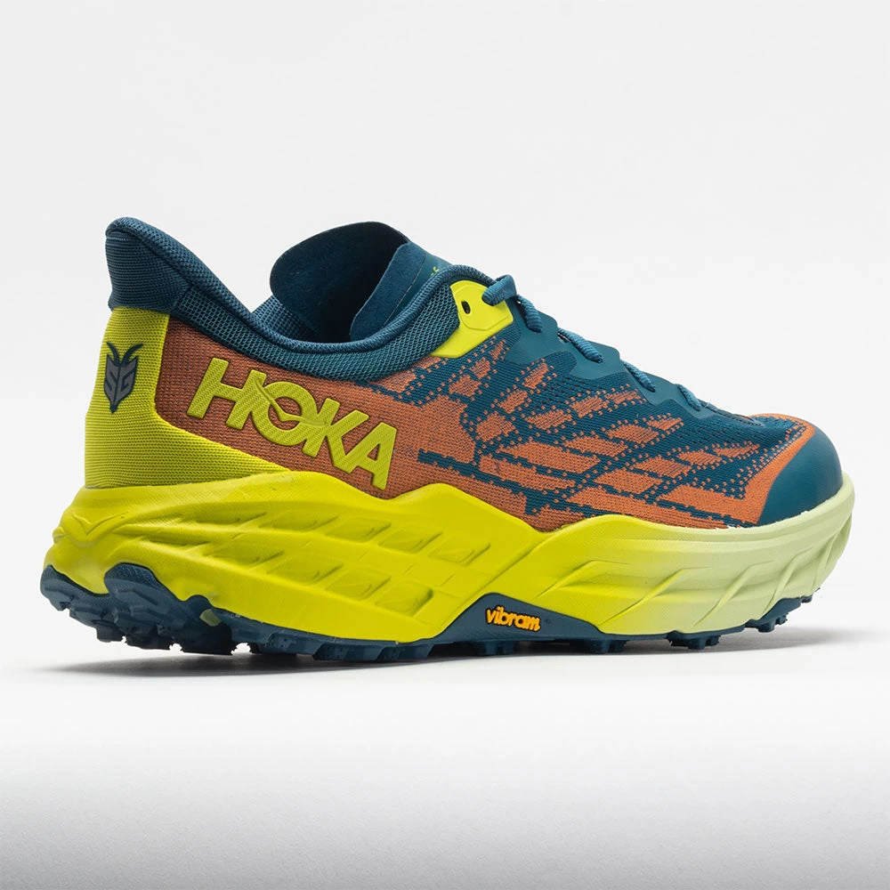 HOKA Speedgoat 5 Men's Blue Coral/Evening Primrose 6 HOKA Speedgoat 5 Men's Blue Coral/Evening Primrose - Image 6
