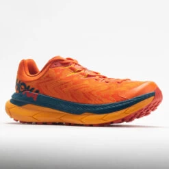 HOKA Tecton X Men's Persimmon Orange/Radiant Yellow -Shoes Fashion 047740 5