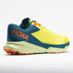 HOKA Zinal Men's Evening Primrose/Blue Coral -Shoes Fashion 047742 6