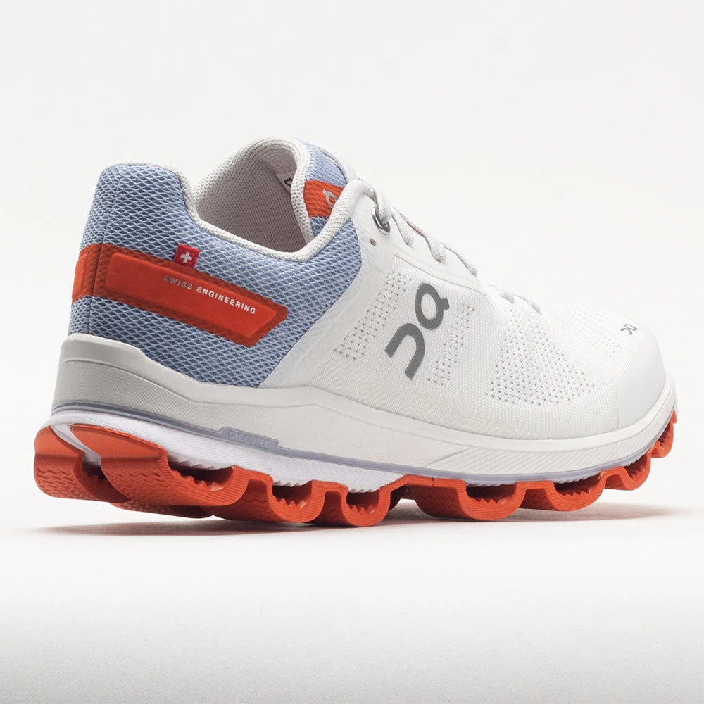 On Running On Cloudsurfer 6 Women's White/Flame 6 On Running On Cloudsurfer 6 Women's White/Flame - Image 6