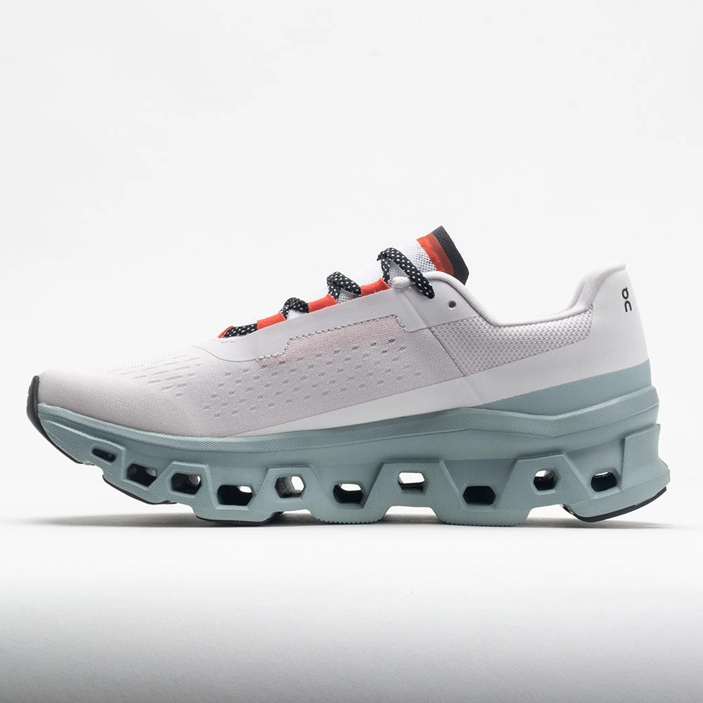 On Running On Cloudmonster Men's Frost/Surf 2 On Running On Cloudmonster Men's Frost/Surf - Image 2