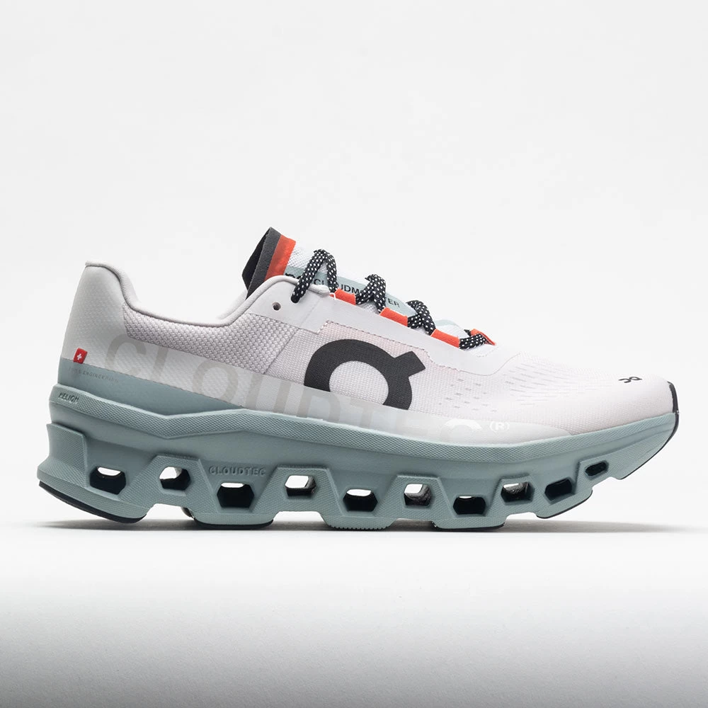 On Running On Cloudmonster Men's Frost/Surf 1 On Running On Cloudmonster Men's Frost/Surf