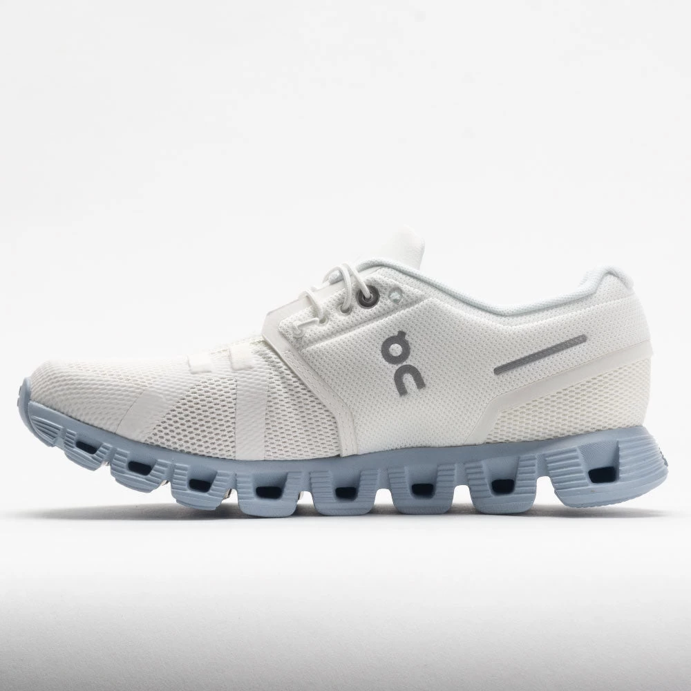 On Running On Cloud 5 Women's White/Chambray 2 On Running On Cloud 5 Women's White/Chambray - Image 2