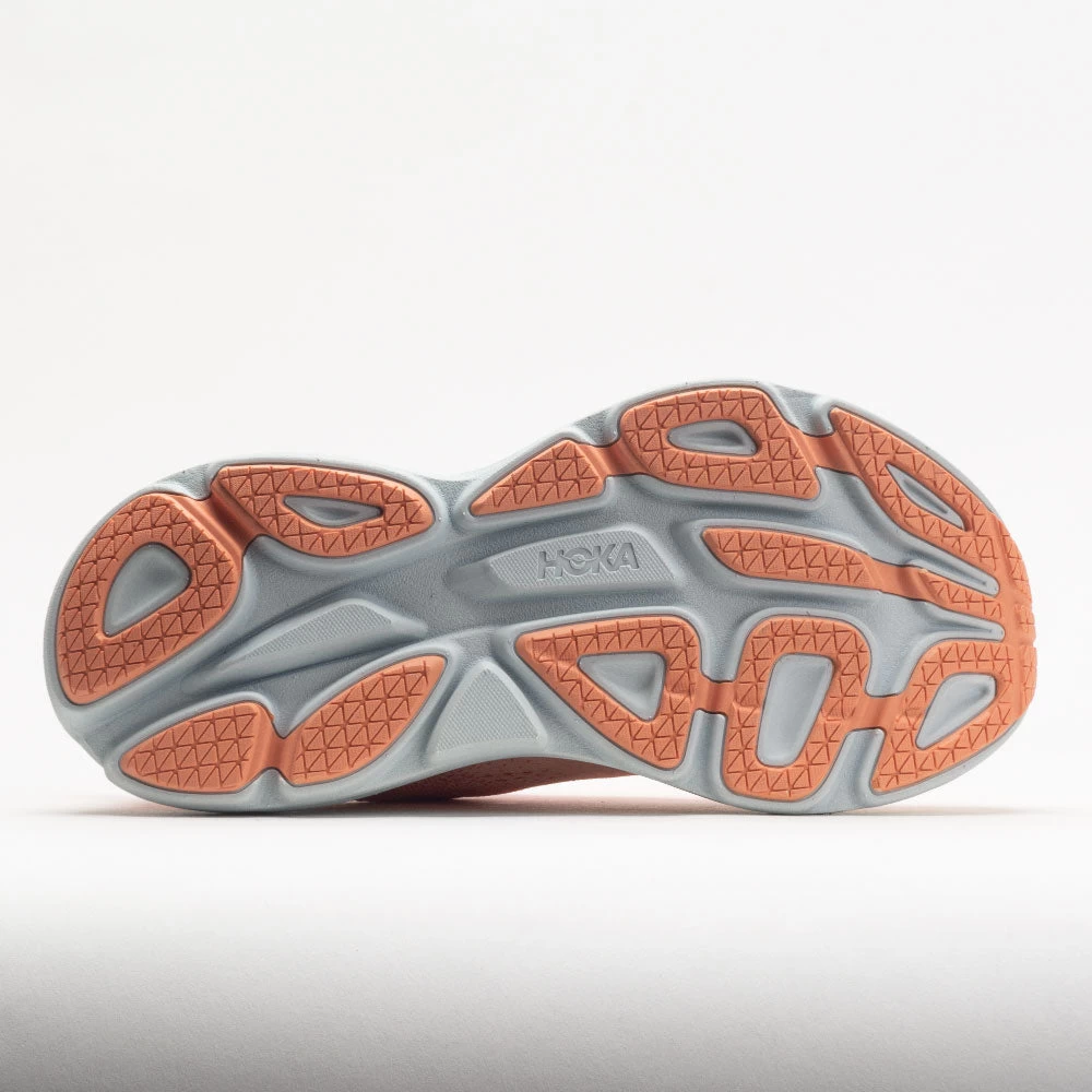 HOKA Bondi 8 Women's Shell Coral/Peach Parfait 4 HOKA Bondi 8 Women's Shell Coral/Peach Parfait - Image 4