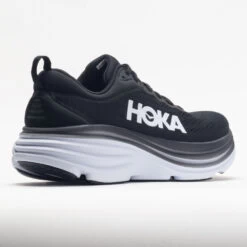 HOKA Bondi 8 Men's Black/White -Shoes Fashion 048480 6