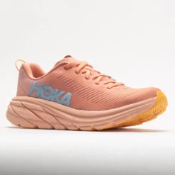 HOKA Rincon 3 Women's Shell Coral/Peach Parfait -Shoes Fashion 048502 5