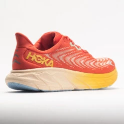 HOKA Arahi 6 Men's Fiesta/Amber Yellow -Shoes Fashion 048510 6