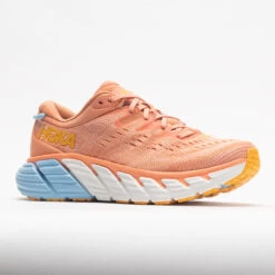 HOKA Gaviota 4 Women's Shell Coral/Peach Parfait -Shoes Fashion 048511 5