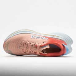 HOKA Bondi X Women's Camellia/Peach Parfait -Shoes Fashion 048537 2