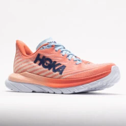 HOKA Mach 5 Women's Camellia/Peach Parfait -Shoes Fashion 048539 5