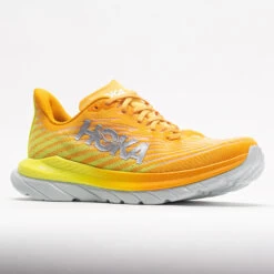 HOKA Mach 5 Men's Radiant Yellow/Evening Primrose 10 HOKA Mach 5 Men's Radiant Yellow/Evening Primrose -Shoes Fashion 048546 5