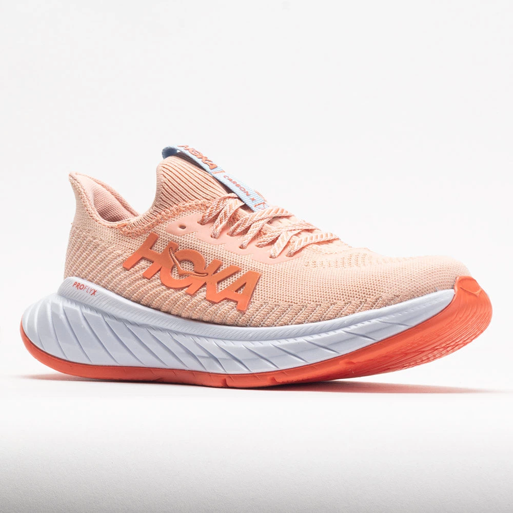 HOKA Carbon X 3 Women's Peach Parfait/Summer Song 5 HOKA Carbon X 3 Women's Peach Parfait/Summer Song - Image 5