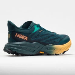 HOKA Speedgoat 5 GTX Women's Deep Teal/Black -Shoes Fashion 048563 6