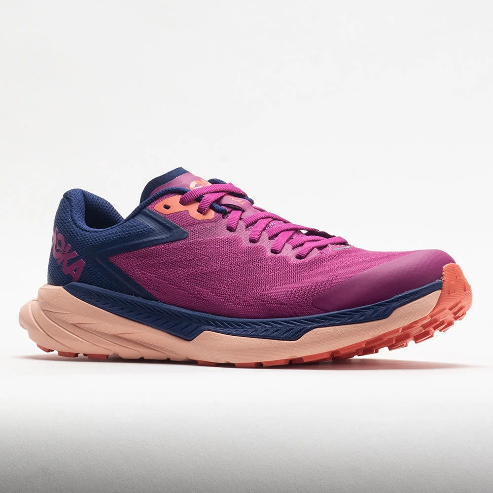 HOKA Zinal Women's Festival Fuchsia/Bellwether Blue 5 HOKA Zinal Women's Festival Fuchsia/Bellwether Blue - Image 5