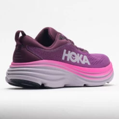 HOKA Bondi 8 Women's Beautyberry/Grape Wine -Shoes Fashion 048611 6
