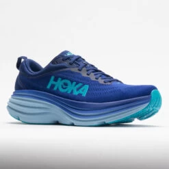 HOKA Bondi 8 Men's Bellwhether Blue/Bluing -Shoes Fashion 048614 5