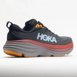 HOKA Bondi 8 Men's Anthracite/Castlerock -Shoes Fashion 048615 6