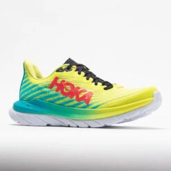 HOKA Mach 5 Men's Evening Primrose/Scuba Blue 10 HOKA Mach 5 Men's Evening Primrose/Scuba Blue -Shoes Fashion 048630 5