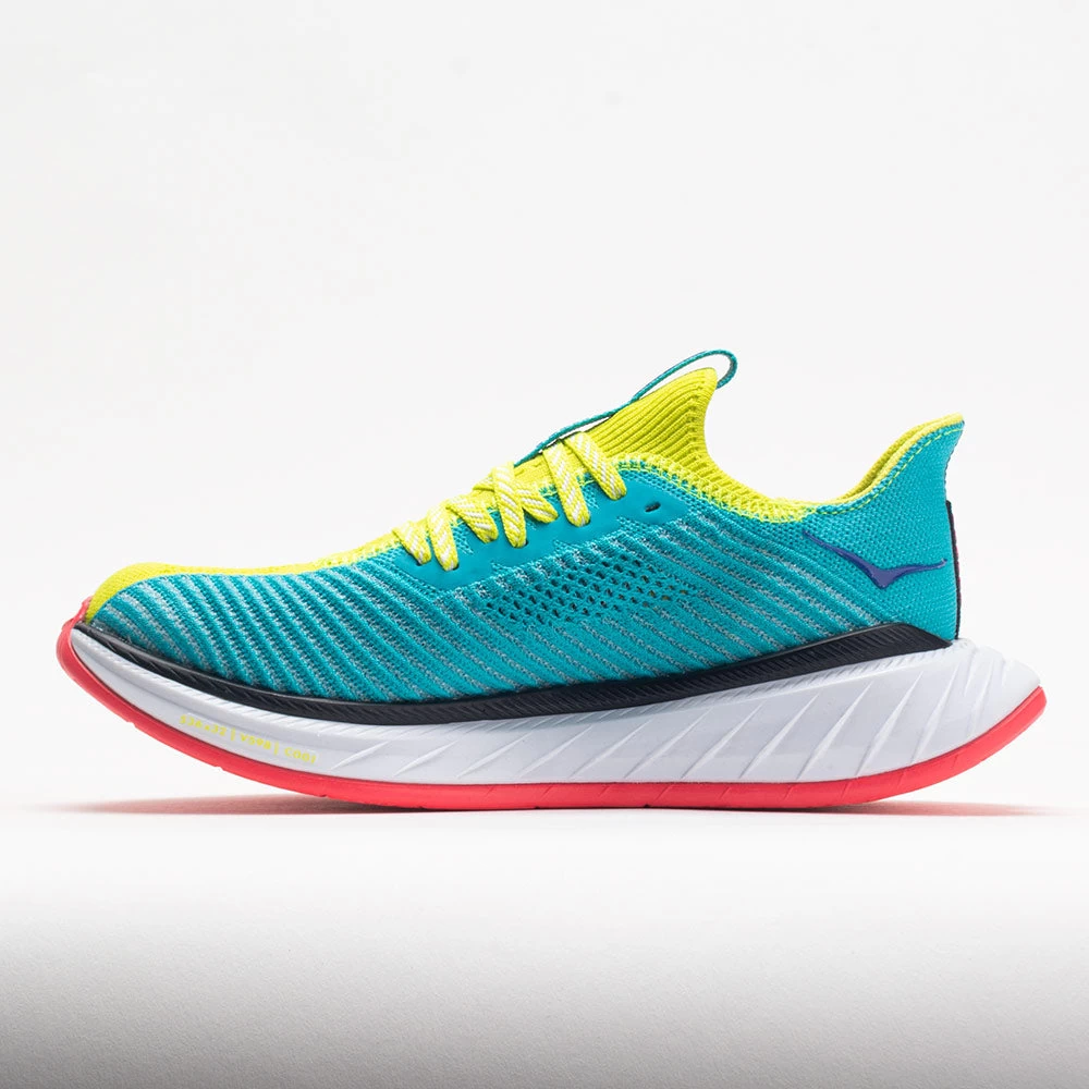 HOKA Carbon X 3 Women's Evening Primrose/Scuba Blue 2 HOKA Carbon X 3 Women's Evening Primrose/Scuba Blue - Image 2