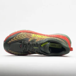 HOKA Mafate Speed 4 Men's Thyme/Fiesta -Shoes Fashion 048635 2
