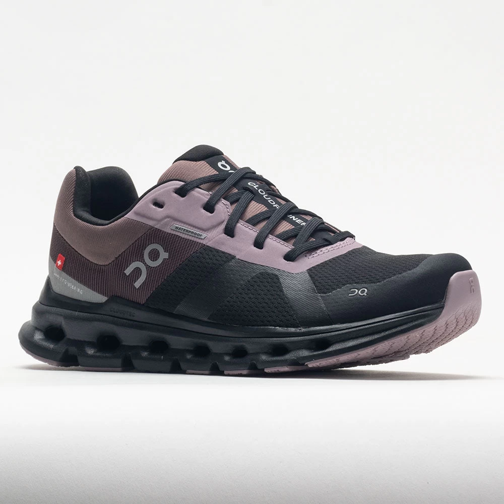 On Running On Cloudrunner Waterproof Women's Black/Grape 5 On Running On Cloudrunner Waterproof Women's Black/Grape - Image 5