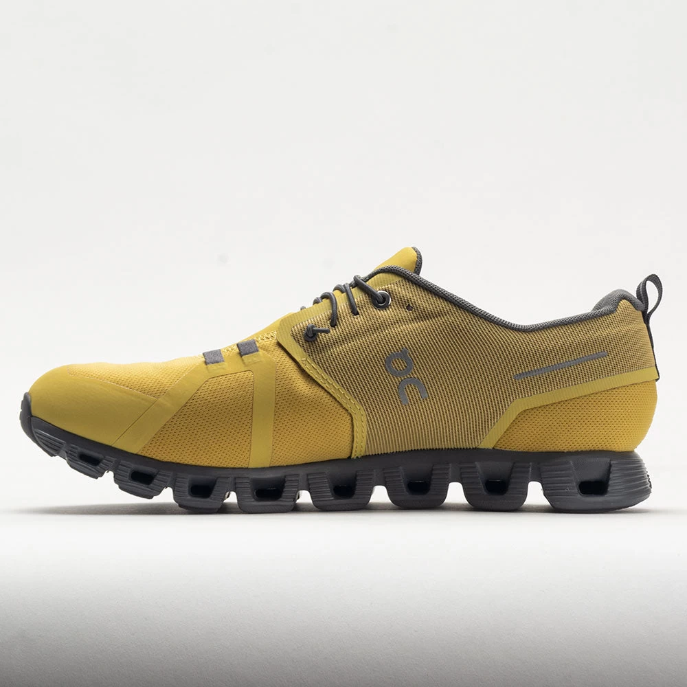 On Running On Cloud 5 Waterproof Men's Mustard/Rock 2 On Running On Cloud 5 Waterproof Men's Mustard/Rock - Image 2
