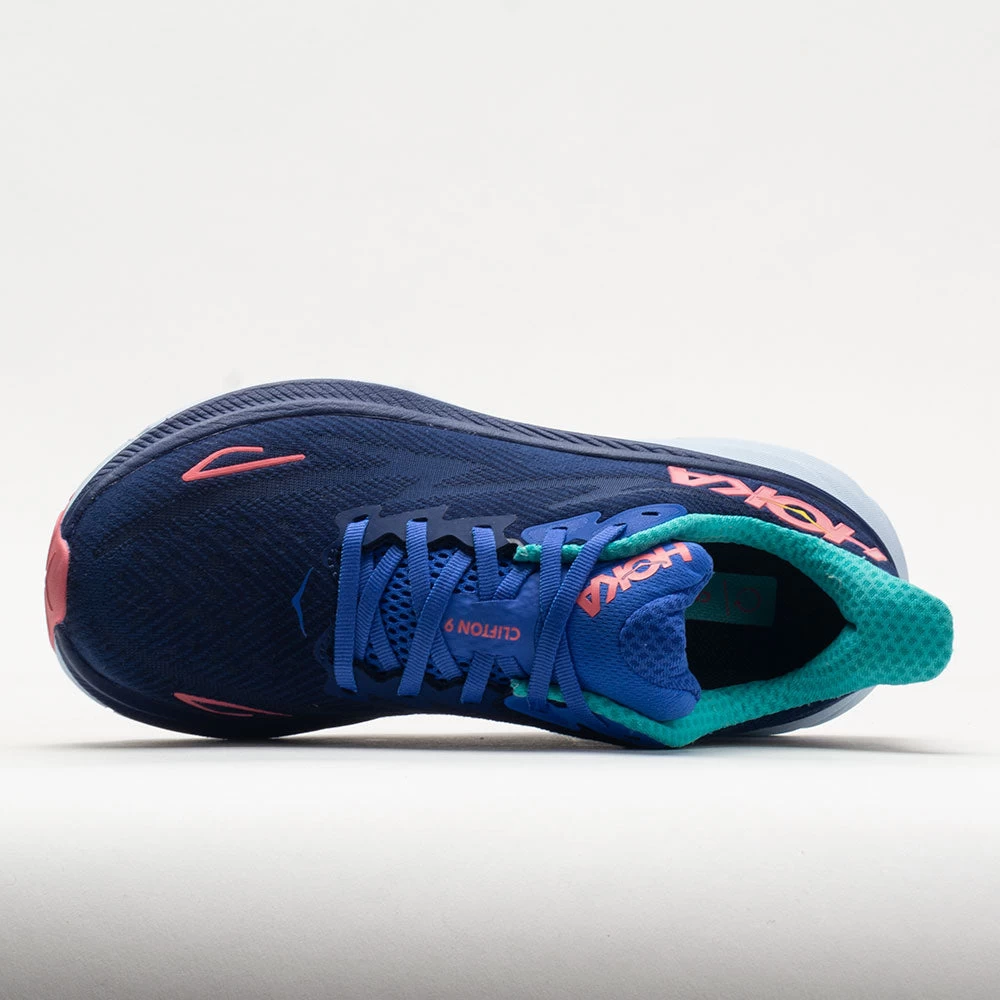 HOKA Clifton 9 Women's Bellwether Blue/Ceramic 3 HOKA Clifton 9 Women's Bellwether Blue/Ceramic - Image 3