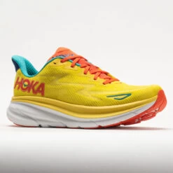 HOKA Clifton 9 Men's Passion Fruit/Maize 10 HOKA Clifton 9 Men's Passion Fruit/Maize -Shoes Fashion 049217 5