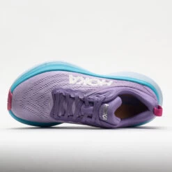 HOKA Bondi 8 Women's Chalk Violet/Pastel Lilac 8 HOKA Bondi 8 Women's Chalk Violet/Pastel Lilac -Shoes Fashion 049223 2