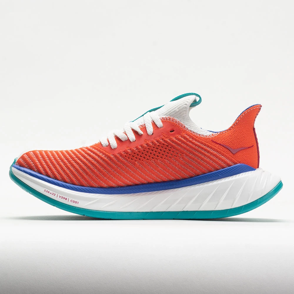 HOKA Carbon X 3 Men's White/Flame 2 HOKA Carbon X 3 Men's White/Flame - Image 2
