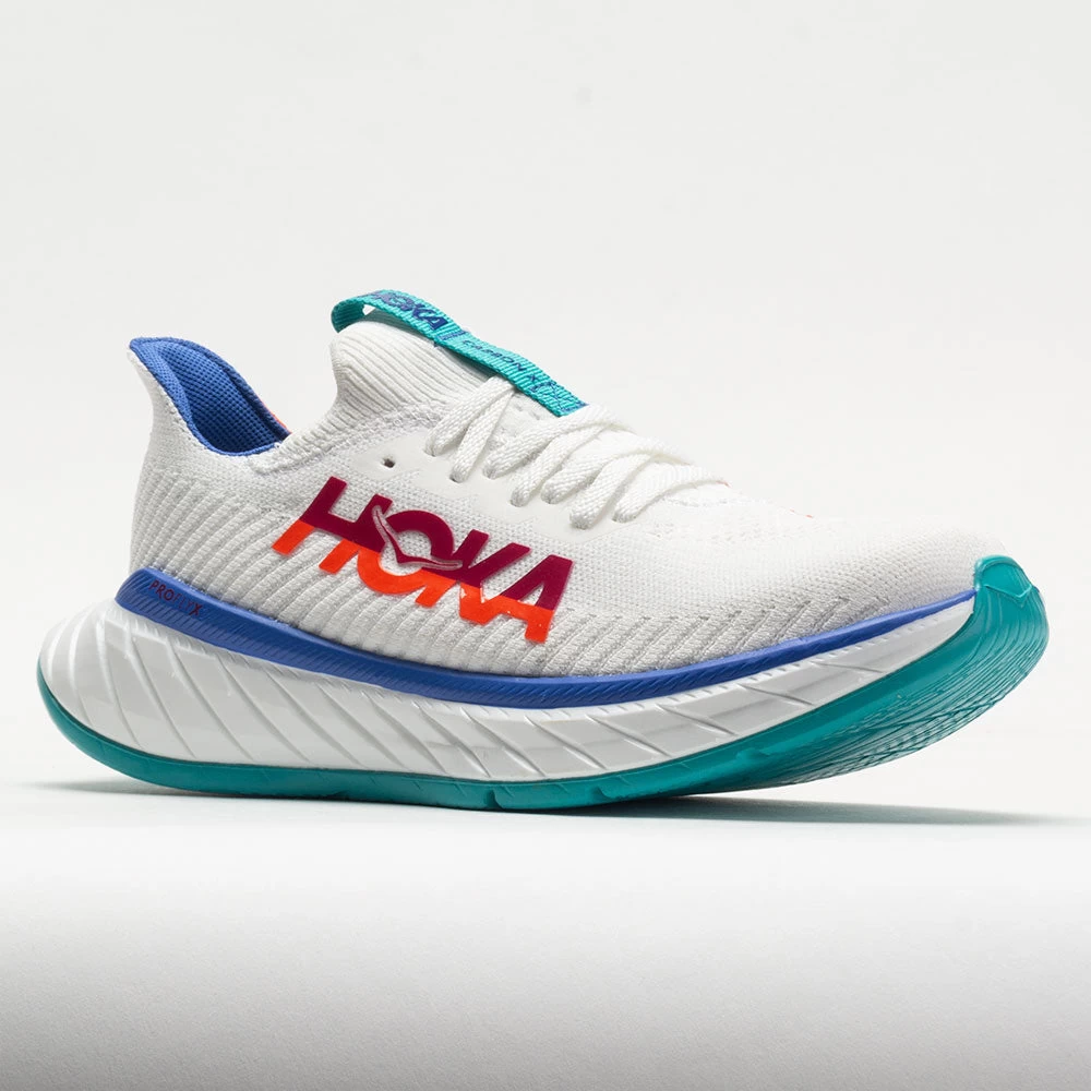 HOKA Carbon X 3 Men's White/Flame 5 HOKA Carbon X 3 Men's White/Flame - Image 5