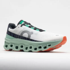 On Running On Cloudmonster Women's Undyed White/Creek -Shoes Fashion 049723 5