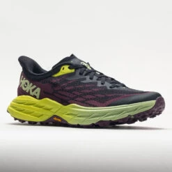 HOKA Speedgoat 5 Women's Blue Graphite/Evening Primrose -Shoes Fashion 049966 5