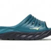 Hoka One One HOKA Men's Ora Recovery Slide 2 Sandal In Blue Coral/Butterfly