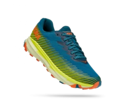 Hoka One One HOKA Men's Torrent 2 All-Terrain Running Shoes In Blue Coral/Evening Primrose