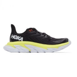 HOKA ONE ONE Clifton Edge - Men's Running Shoes - Anthracite / Evening Primrose