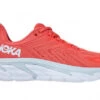 Hoka One One HOKA Women's Clifton Edge Shoes In Hot Coral/White