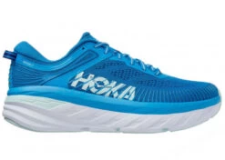 Hoka One One HOKA Men's Bondi 7 Shoes In Ibiza Blue/Blue Glass