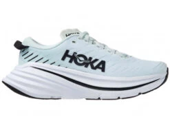 Hoka One One HOKA Women's Bondi X Shoes In Blue Glass/Billowing Sail