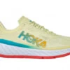 Hoka One One HOKA Men's Carbon X 2 Shoes In Luminary Green/Hot Coral