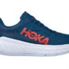 Hoka One One HOKA Women's Carbon X 2 Shoes In Moroccan Blue/Hot Coral