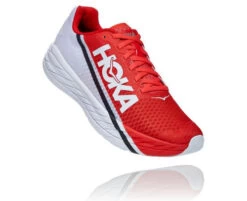 Hoka One One HOKA Rocket X Shoes In Fiesta/Black